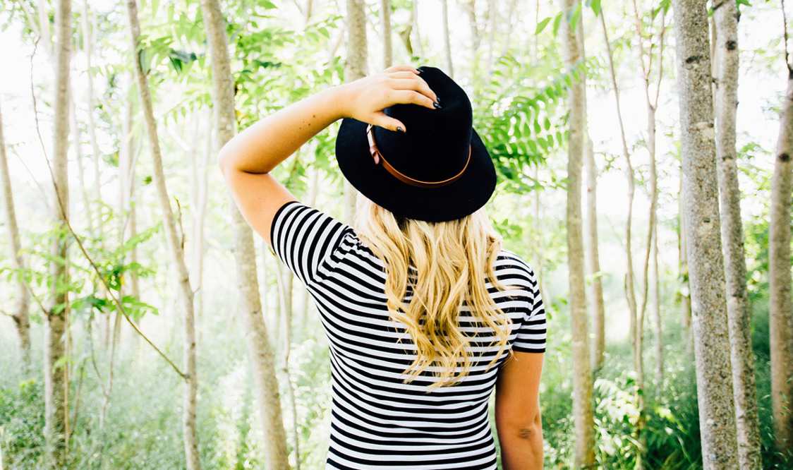 girl forest
